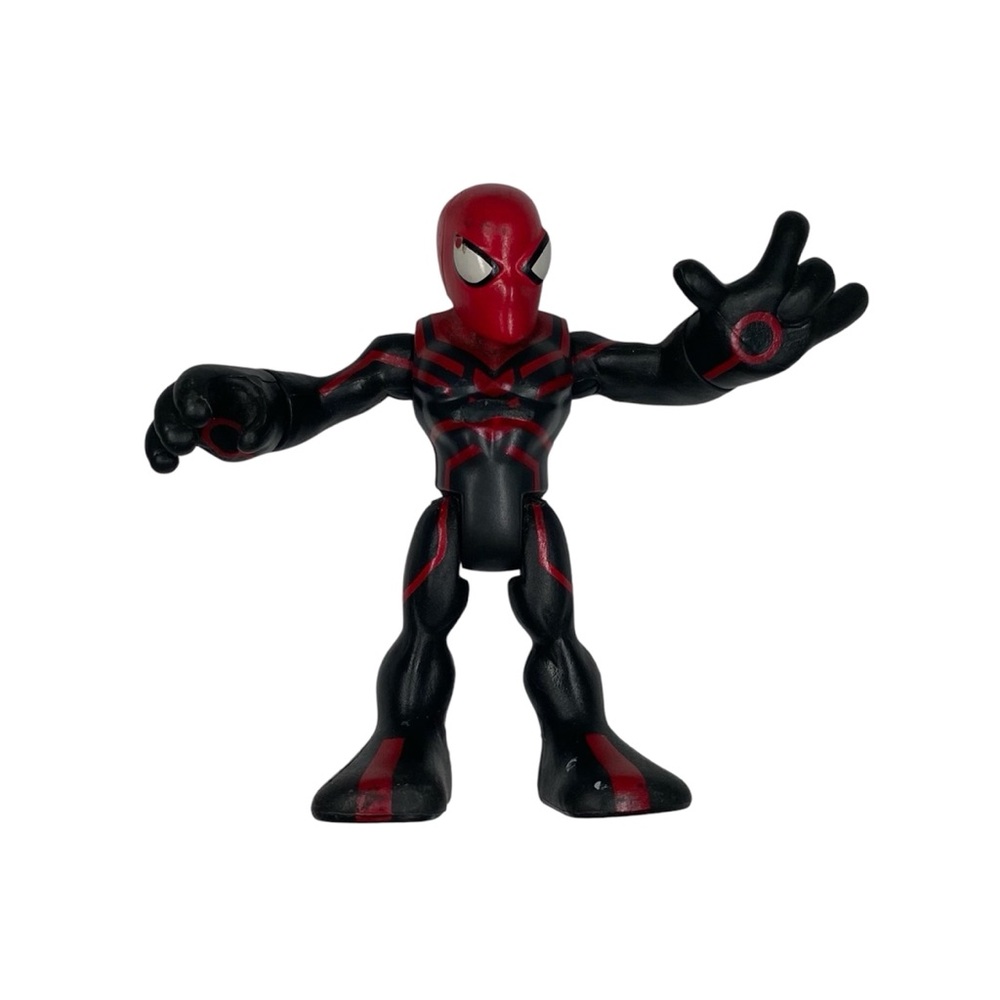 Playskool Marvel Super Hero Adventures SPIDER-MAN Big Time Black / Red Variant
